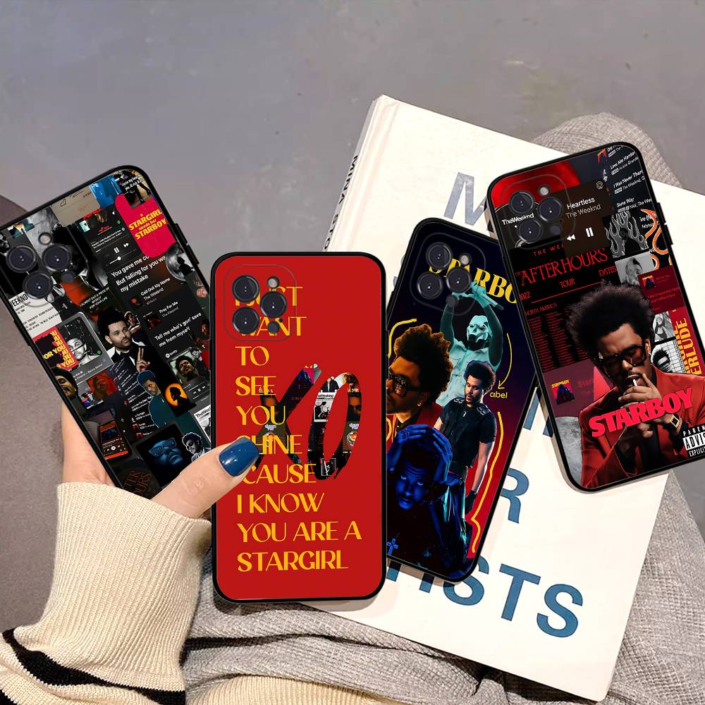 Минималистичный чехол для телефона The Weeknd XO для iPhone 16 15 14 11 12 13 Mini Pro XS Max Чехол 6 7 8 Plus X Funda Shell