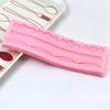 Новое поступление Molde De Silicone Bolo 1PC 100% пищевой 3D Daise Flower Lace Chain Shaped Silicone AVE