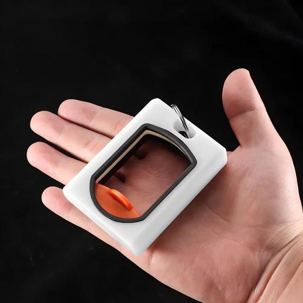 Fluorescent Cable Tie Organizer Square Round Wire Tie Tightener Plastic Cable Organizer  Indoor Use