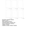 2/4/6Pcs Clear Acrylic Shelf Dividers Organizer Shoes Clothes Purses Blankets Closet Separators for Bedroom
