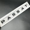 For VW Passat  Car Rear Trunk Letters Logo Labeling Badge Emblem Decal ABS Shiny Chrome Sticker TO4
