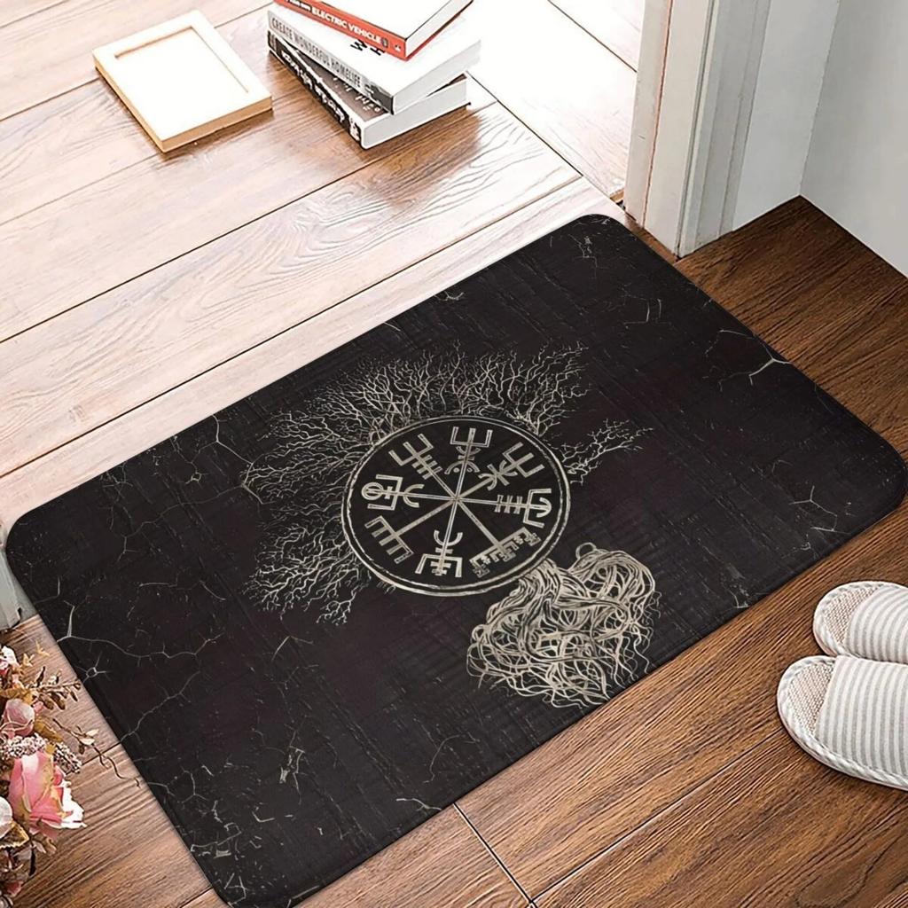 1PC Teddy Dog Pattern Door Mats Kitchen Rugs Non-Slip Pop arts design Bedroom Rugs Bath Mat Carpet for Home Sink Laundry Decor