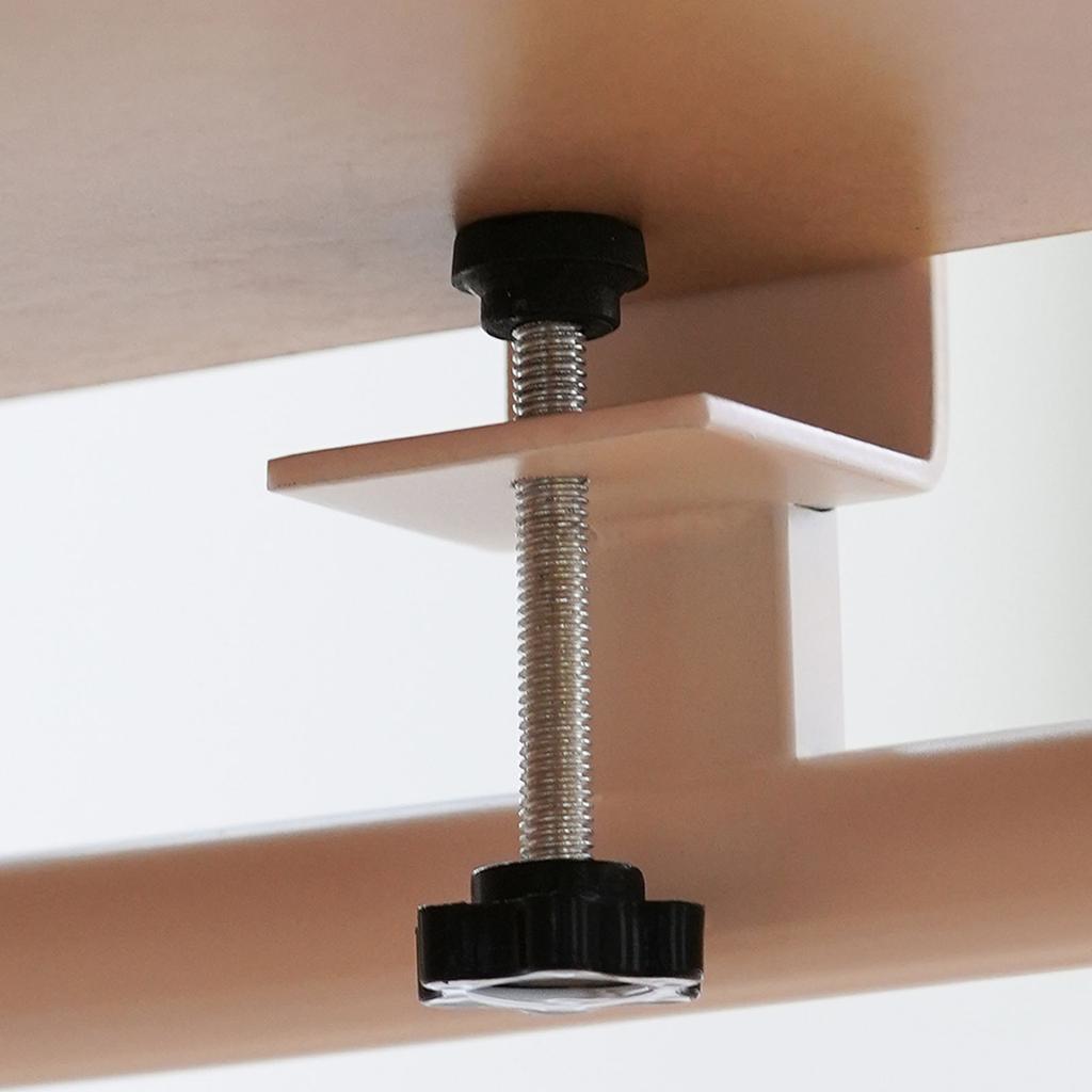 Heavy Duty Carbon Steel Bookbags Hanger For Desk Edge Easy Installation Bag Hanging Hook School Office Storage Solution