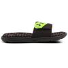 Under Armour Mercenary XII Comfortable Casual EVA Slide Sandals Men Sandals Black Green 3023759-002