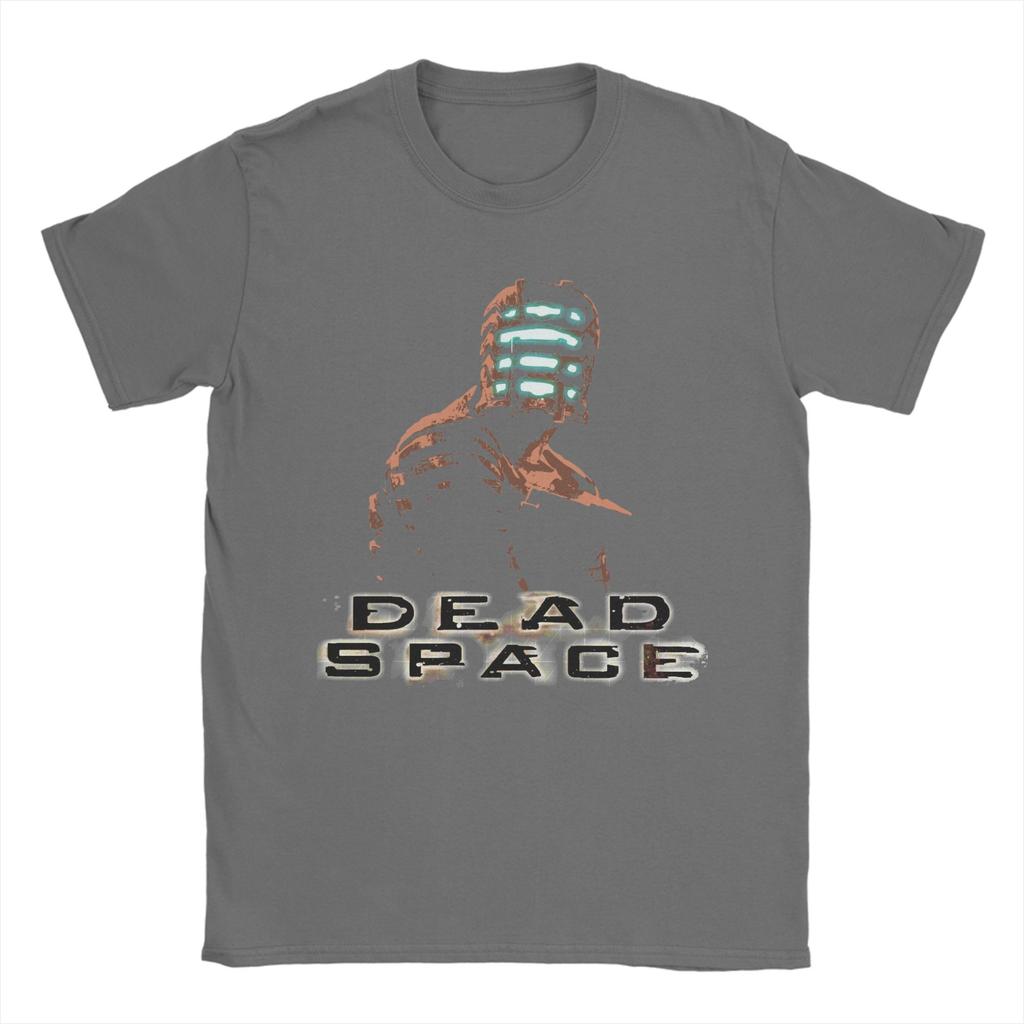 Футболка Dead Space Исаак Лэнгли Летняя 100% Хлопок Мужская Модный Крутой Дизайн Футболка с Коротким Рукавом Винтажные Футболки