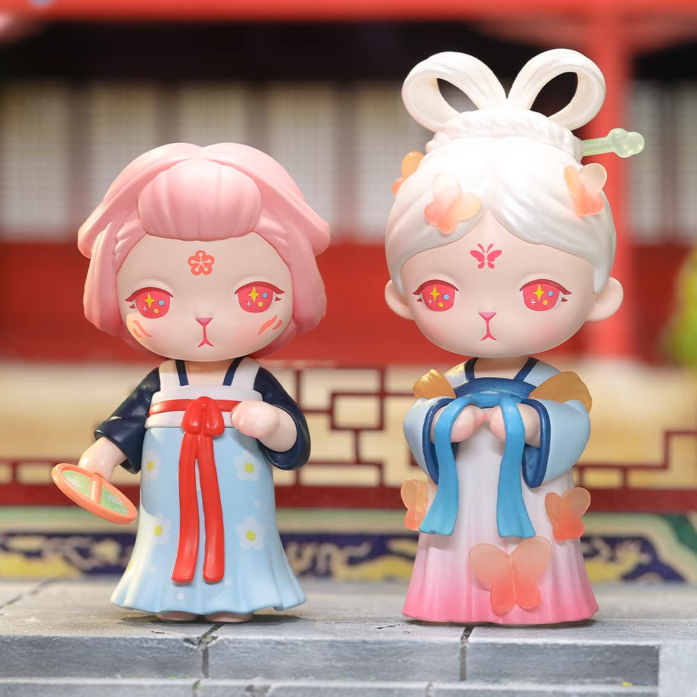 POPMART BUNNY Playfulness Series Popmart Figure Мягкий винил Gacha Gacha Gacha Товары для персонажей Модная игрушка BUNNY Bunny [Коробка ассорти]