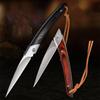 D2 Steel Folding Knife Outdoor Utility Survival Tactical Knife High Hardness Japanese Kitchen Fruit Carving Cutter