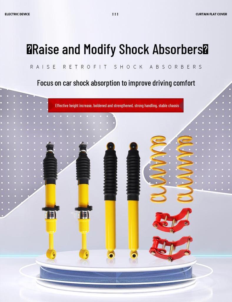 Mazda BT50 2012+ Yellow Spring Shock Absorber Lift Kits