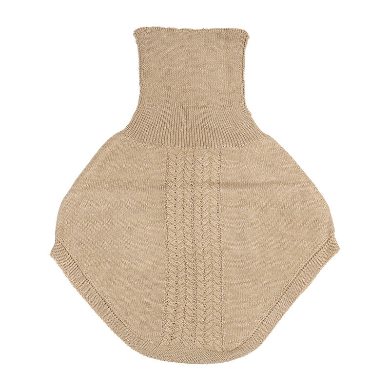 Women's High Neck Shoulder Warmer - Pullover Shawl Collar Scarf for Cervical & Shoulder Protection In Cold Weather