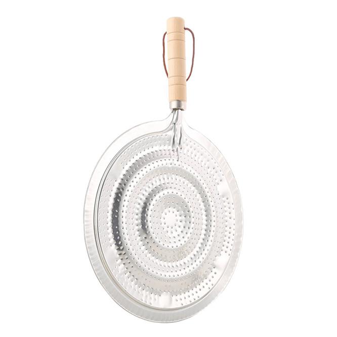 Многофункциональное кольцо-рассеиватель тепла с деревянной ручкой — изоляционная прокладка для сковороды, сковороды, кофейника