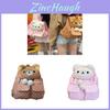 Rilakkuma Cute Dot Pattern Student Backpack With Spacious Main Compartment