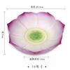 1 шт. Керамическая тарелка для фруктов, китайский домашний зал Будды для Будды Гуаньинь, расписанный цветок лотоса, вегетарианский горшок для фруктов, тарелка для сухофруктов