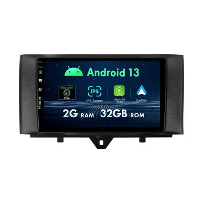 Автомагнитола Android Auto Видео Мультимедийный плеер для Mercedes Benz Smart Fortwo с и Carplay 2011-2015 Carplay, 2-din Автомагнитола, GPS,
