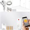 CRONOS Carbon P800 White IR Heating Panel + WiFi Thermostat + Ceiling Kit