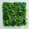 Artificial Green Plant Wall for Indoor & Outdoor Decoration - Bionic Greenery, Turf, and Hanging Floral Landscaping Background