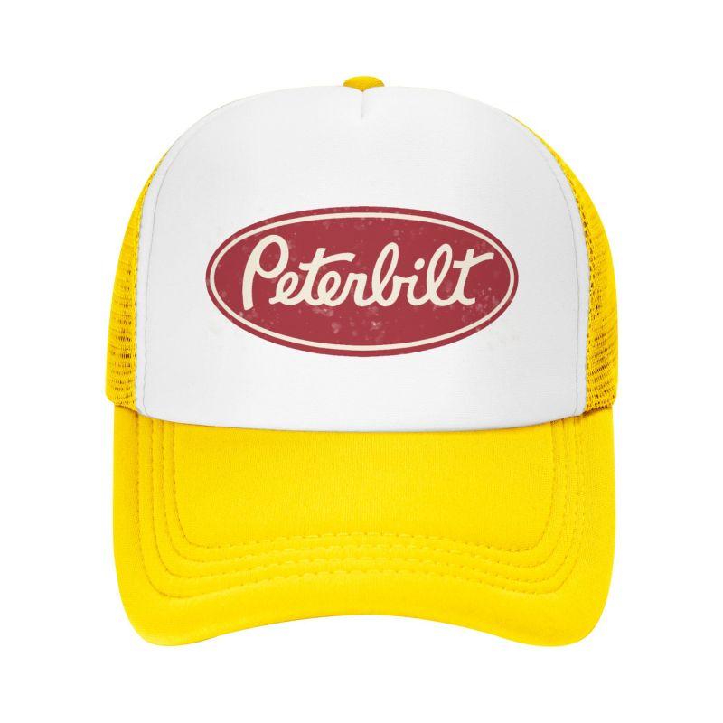 Мужские сетчатые бейсболки Peterbilt Truck Racing, унисекс, хип-хоп, регулируемая кепка snapback, женские летние повседневные кепки от солнца