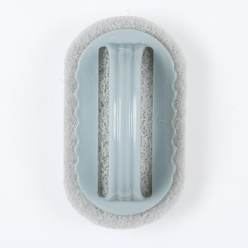 Бытовая Щетка для Чистки Плитки с Ручкой Губка Многофункциональная Цветная Щетка для Чистки Ванны Плиты