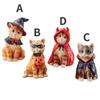 Halloween Cat Statue Home Decorations Halloween Cat Statue Resin Crafts Funny Desk Halloween Christmas Ornament Decoration Craft