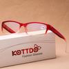 Kottdo Fashion Gradient Square Mom Reading Glasses