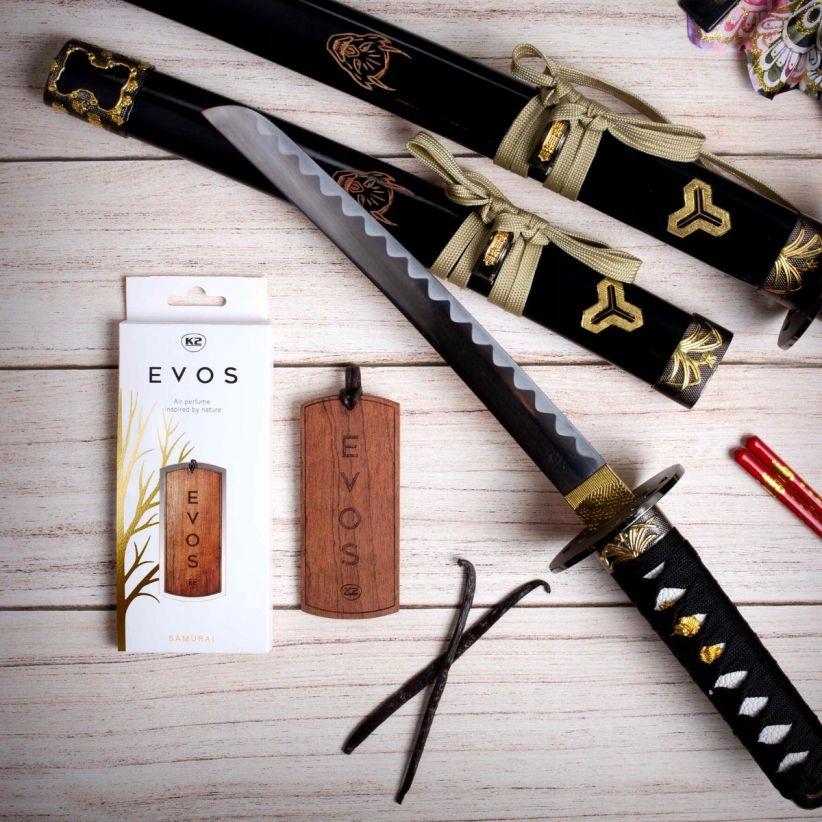 K2 Evos Zapach Drewniana Zawieszka Samurai