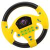 Детский развивающий руль Copilot Music для детей, интеллектуальная игрушка (желтый)