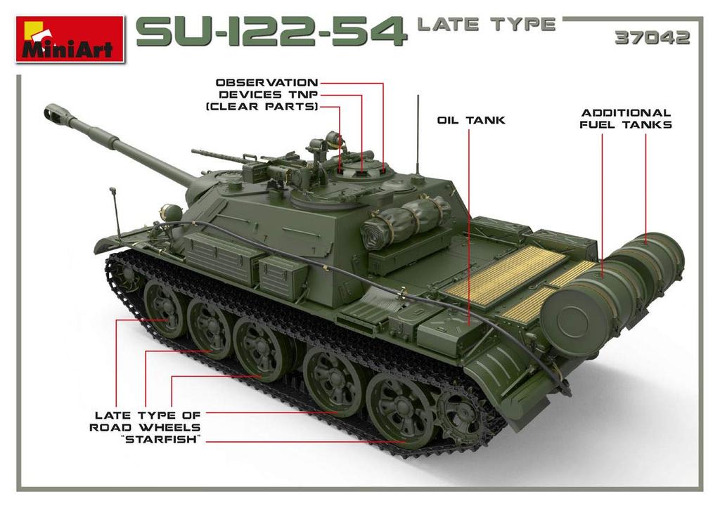 Поздняя модель СУ-122-54