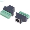 Адаптер RJ45 на клеммную колодку - 8-контактный винтовой клеммный соединитель