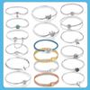 925 Silver Bracelet Charms Pendant Beads Bangles Infinity Knot Women Femme Bracelet Jewelry
