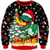 Funny Animal Alpaca Graphic Ugly Christmas Sweater Fashion Pet Cat Dog Sweatshirts For Women Clothes Xmas O Neck Pullovers Tops