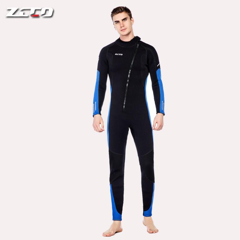 3mm Neoprene Full Wetsuit Men Women Warm Surfing Diving Snorkeling Winter Swimming Suit