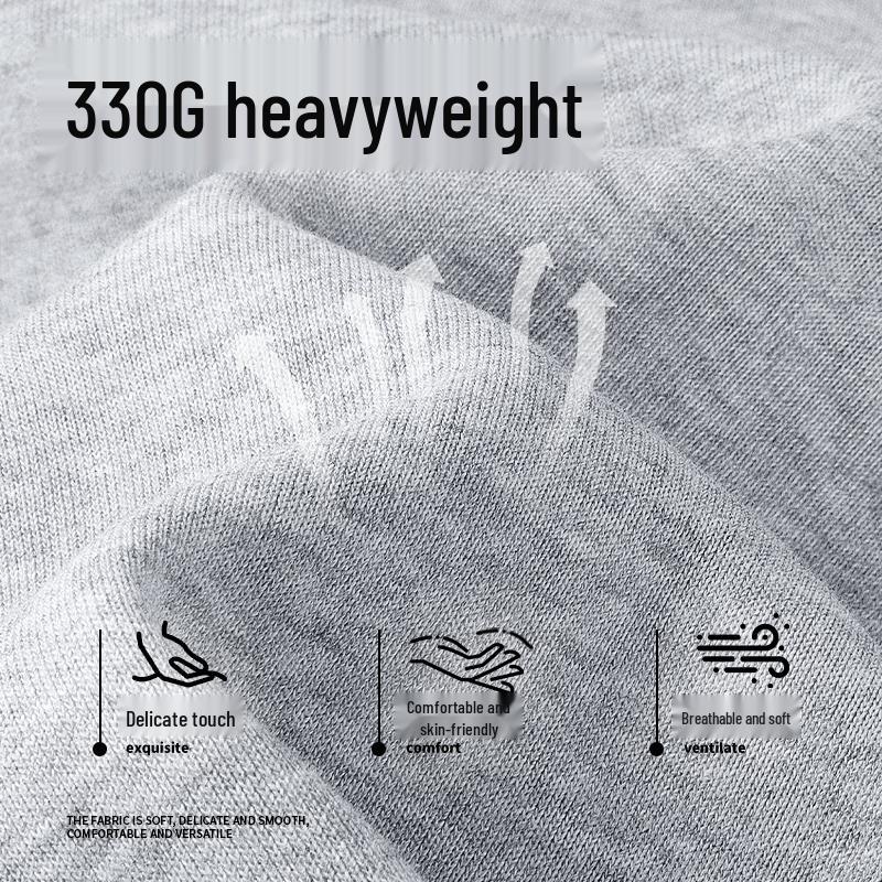 MINISO Men's Loose Heavyweight Straight Leg Sweatpants