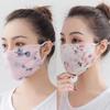 Korean-Style UV Protection Breathable Chiffon Mask - Washable & Adjustable