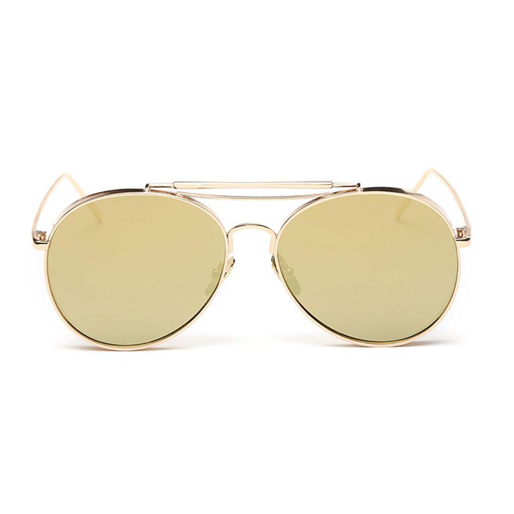 Fashion Women Men Unisex UV400 Metal Frame Sunglasses Travel Outdoor Glasses