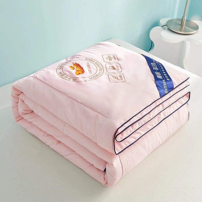 Прохладное тонкое одеяло из ледяного шелка из соевого волокна, высококачественные одеяла для холодного постельного белья на лето, стеганое одеяло с механической стиркой, размер королевы