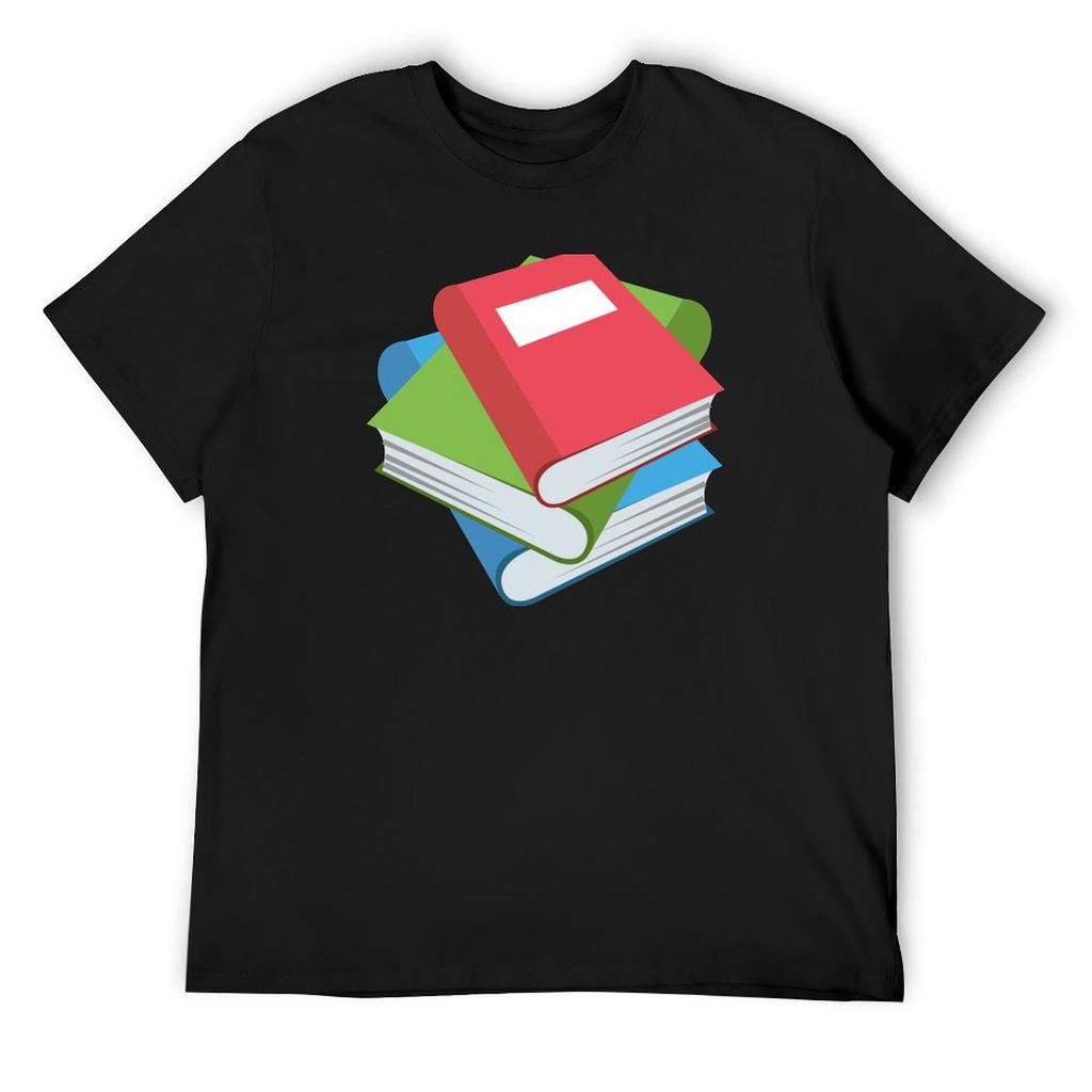 Книги Стопка книг Стопка книг Футболка мужская футболка летний топ графика большие размеры топы мужские футболки