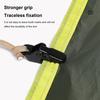 10Pcs Camping Crocodile Clip Portable Inverted Teeth Design Camping Canopy Clip Wind Rope Fixing Clip Windproof Tent Awning Fixing Clamp for