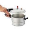 Double Bottom Pressure Cooker Kit Kitchen Bar Aluminum Alloy Pressure Cooker Beans Meats Vegetables Soups Cooking 6.3L