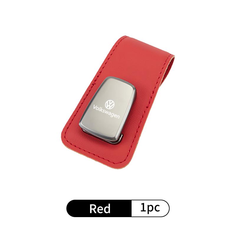 Simple Car Glasses Clip Card Ticket Eyeglasses Storage Holder For Volkswagen VW Polo Jetta Sagitar Magotan Passat B5 B6 B7 CC zg9