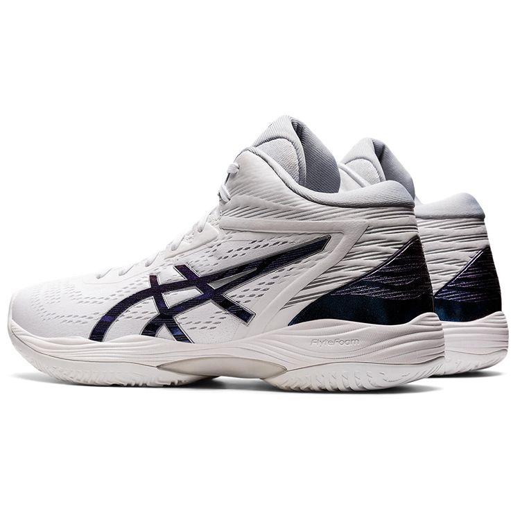 Asics Gelhoop V14 White Blue Unisex Sneakers 1063A050-101