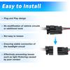 X Autohaux Male and Female Headlights Connector Harness Plug Wire for Chevy Silverado
