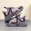 2026New autumn style girls' dad shoes, children's shoes, breathable sneakers, autumn shoes, children's trendy street shoes