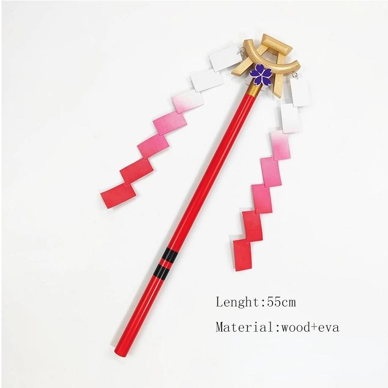 Косплей Yae Miko Guuji Yae Косплей Костюм с головным убором Полный комплект для Хэллоуина Вечерние костюмы