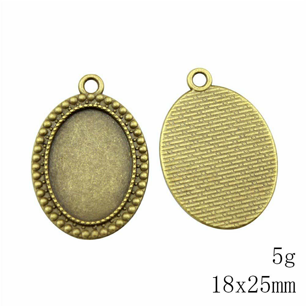 Подарки для женщин Ювелирные изделия и аксессуары Овальный стеклянный кабошон Подставка Поднос для установки Безель Аксессуары Детали DIY Аксессуары