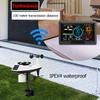 Professional Wireless Weather Station Weather Forecast Wind Speed Barometric Weather Station Clock Rain Gauge Outdoor Sensor