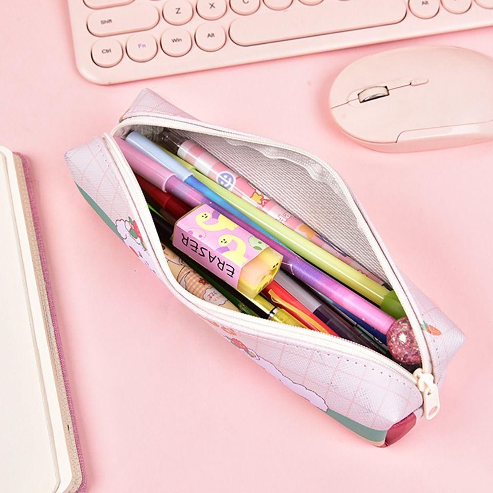 Dirt-proof Pencil Case Waterproof Stationery Bag Multi Functional Pencil Box Gift