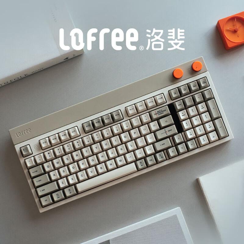 Lofree OE918 Механическая клавиатура на 98 клавиш, трехрежимная, с горячей заменой переключателей