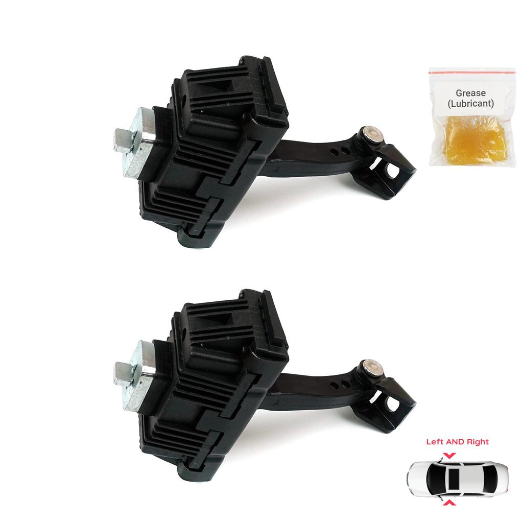 BDP1070-1 2 Pieces Left AND Right Door Catch Hinge Brake Stop Check Strap Limiter for BMW 3 Series E92 E93 2005-2013 Coupe Convertible 51217193671
