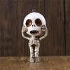 Unique Resin Skull Ornament Hangable Little Ghost Ornament Home Decor Resin Sculpture  Room