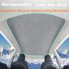 Car Sunroof Insulation Roof Visor For BMW X1 F48 F49 2016~2022 2021 20 MK2 Anti-UV Electrostatic Adsorption Sky Curtain Sunshade