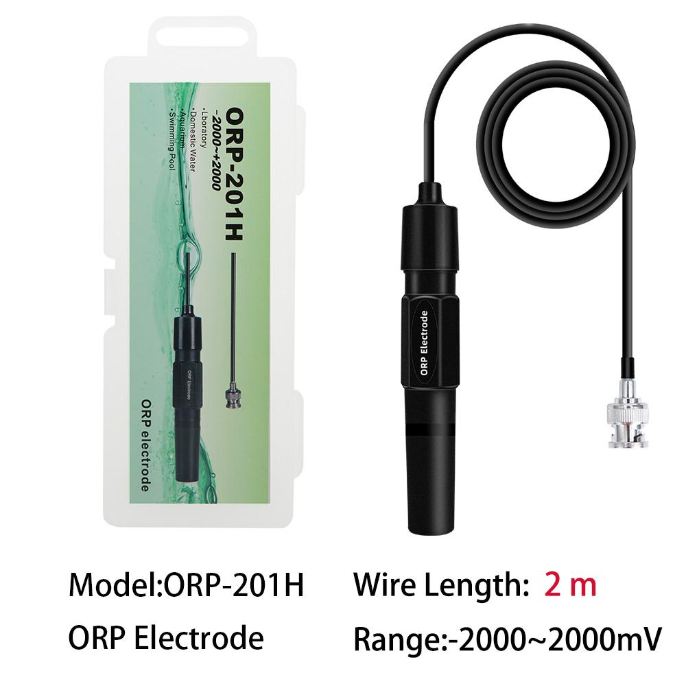 Сменный электродный зонд 0-14pH Электрод Разъем BNC Датчик PH 2000мВ ОВП Сменный зонд для лаборатории аквариума бассейна